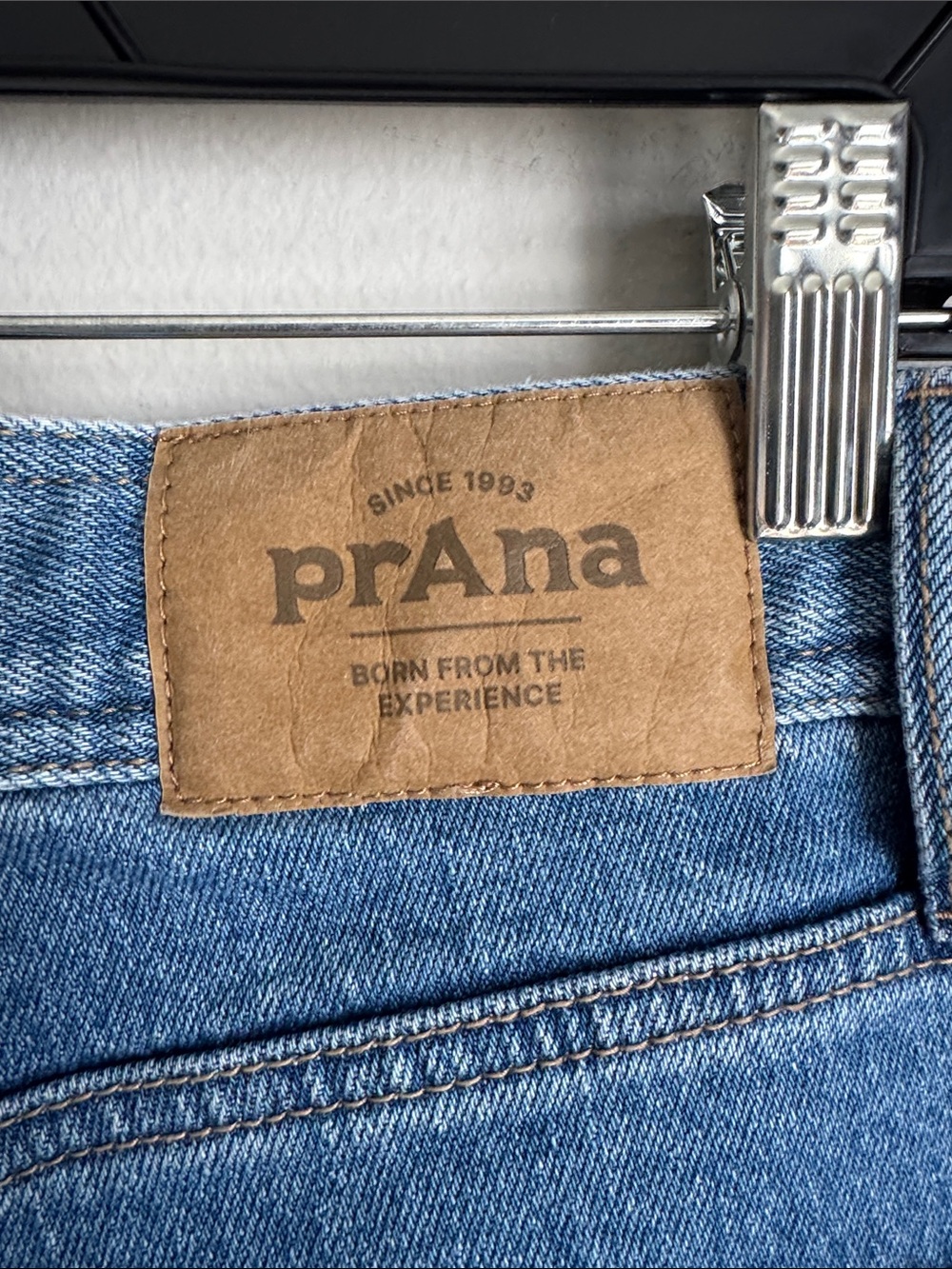 prAna Carlsbad 760 Standard Straight Organic Cotton Button Fly Jeans Men’s 32x32 - Picture 9 of 12
